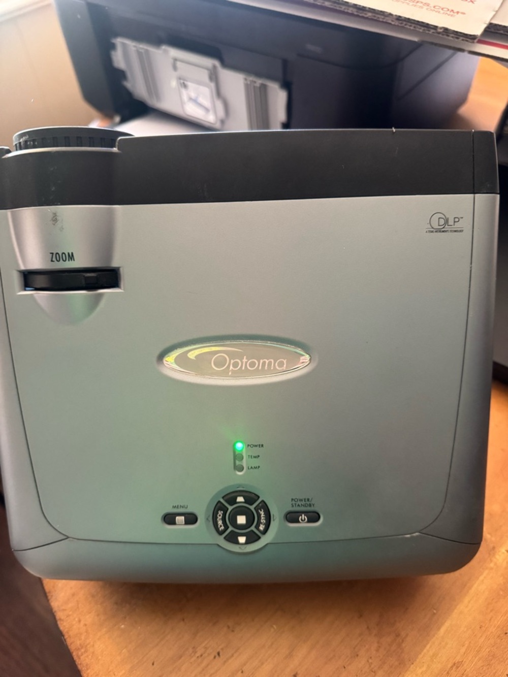 Optoma Silver DLP Projector - Silver